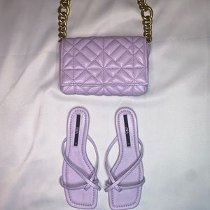 Zara Bag/Sandal combo